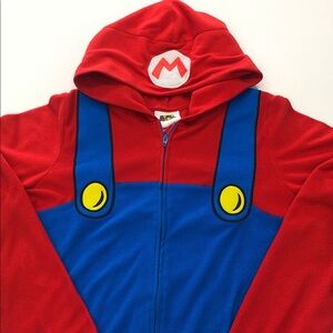 🍄Nintendo Super Mario Bros Kids Costume Onesie/Pyjama | XL (14–16)